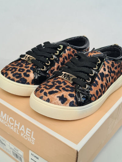 Michael Kors Jem Miracle Animal Print Trainers. Kids Size 11 **** VS2