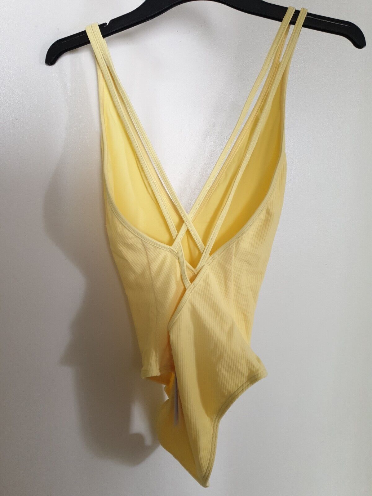 Bondi Bather Multi Strap Swimsuit Yellow Size S Ref K5