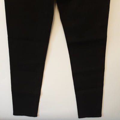 Lauren Ralph Lauren High -Rise Skinny Ankle Super Stretch Jeans. Black. V102