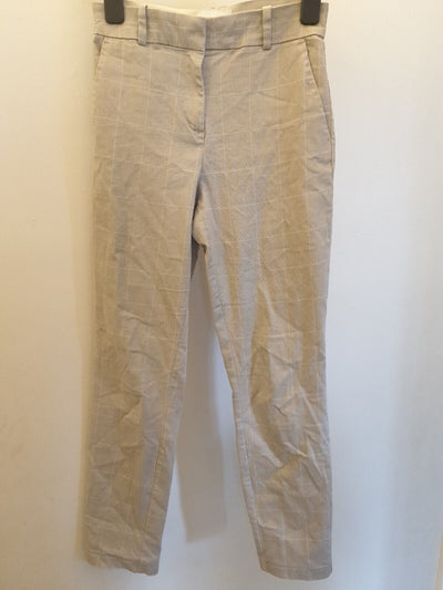 H&M Check Trousers Uk6 Ref MW13