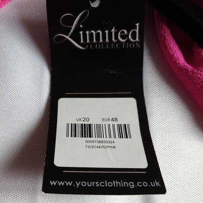 Limited Collection Pink Cami Top Uk20****Ref V26