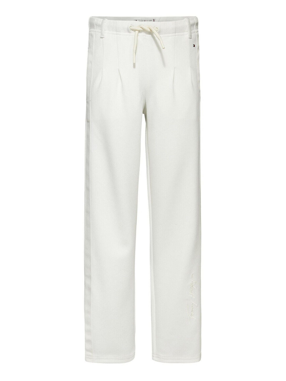 Tommy Hilfiger Girls Signature Pants. White. UK 7 Years. **** V149