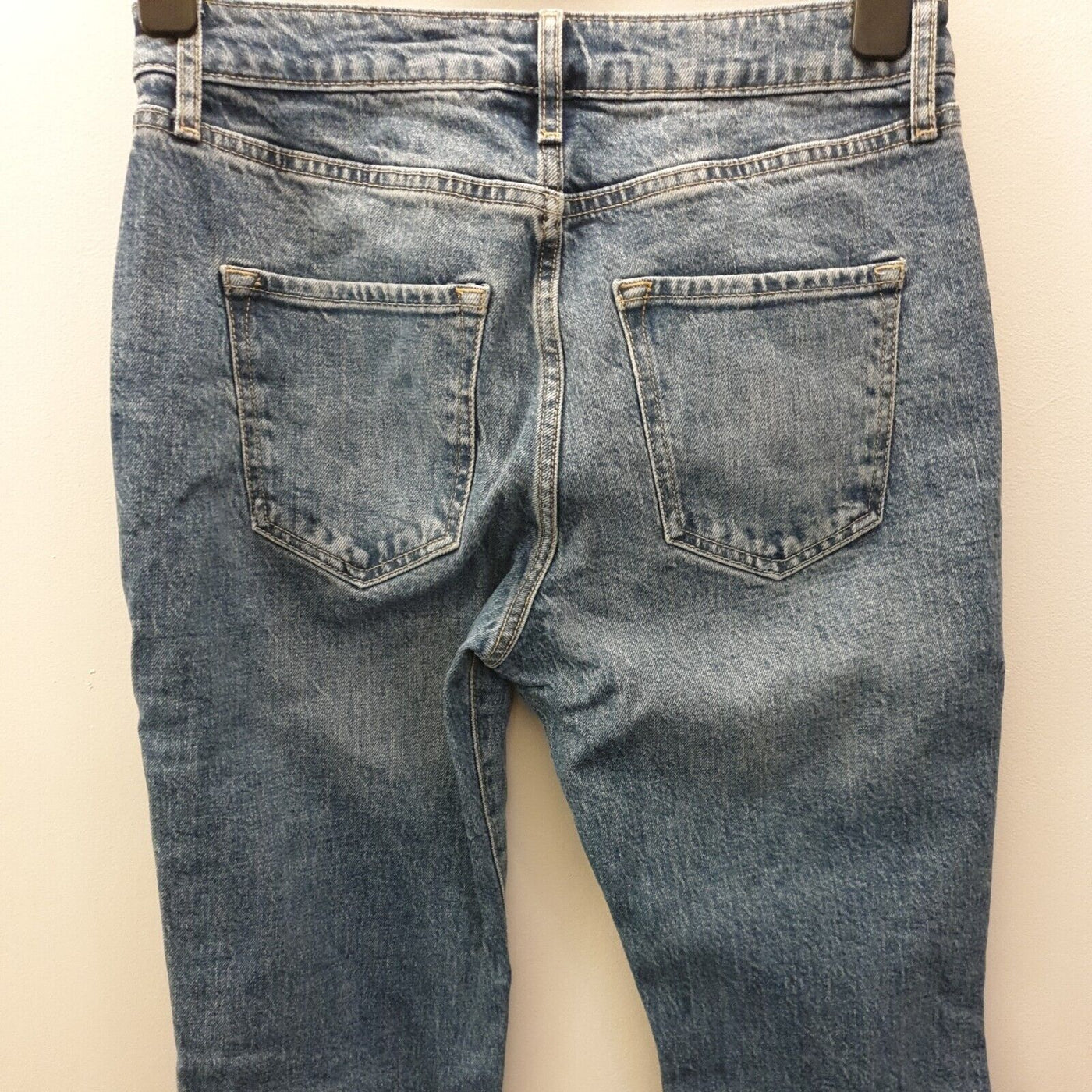 Mid Rise Authentic Flare Jean Mid Wash Uk 14 ****Ref V521