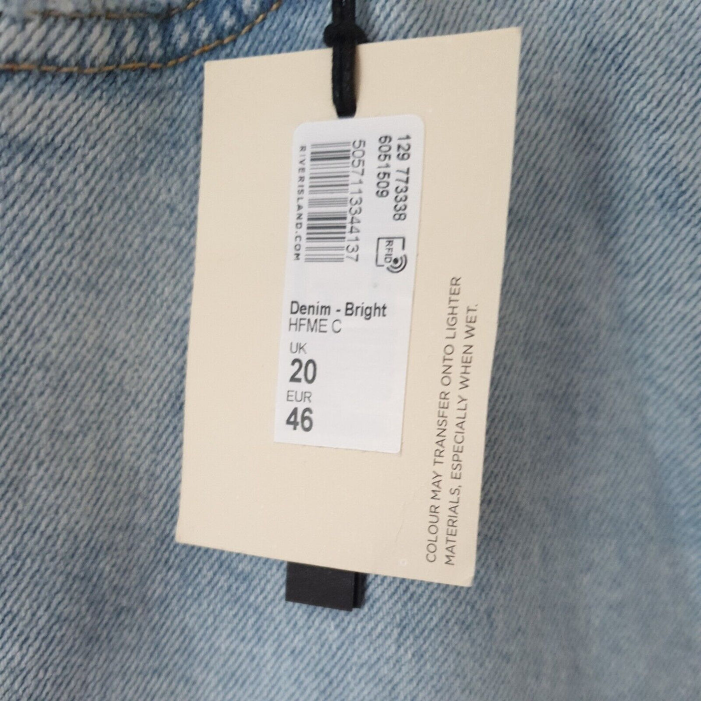 River Island High Rise Skinny Jeans Uk20****Ref V235