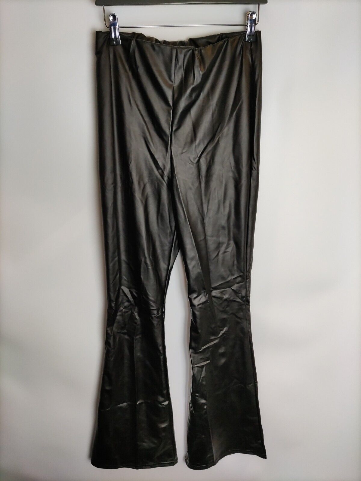 River Island PVC Leggings. Black. UK 12. ****V54