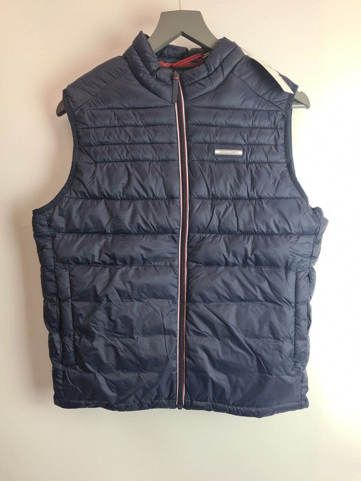 Jack & Jones Navy Gilets Mens Size Small **** V337