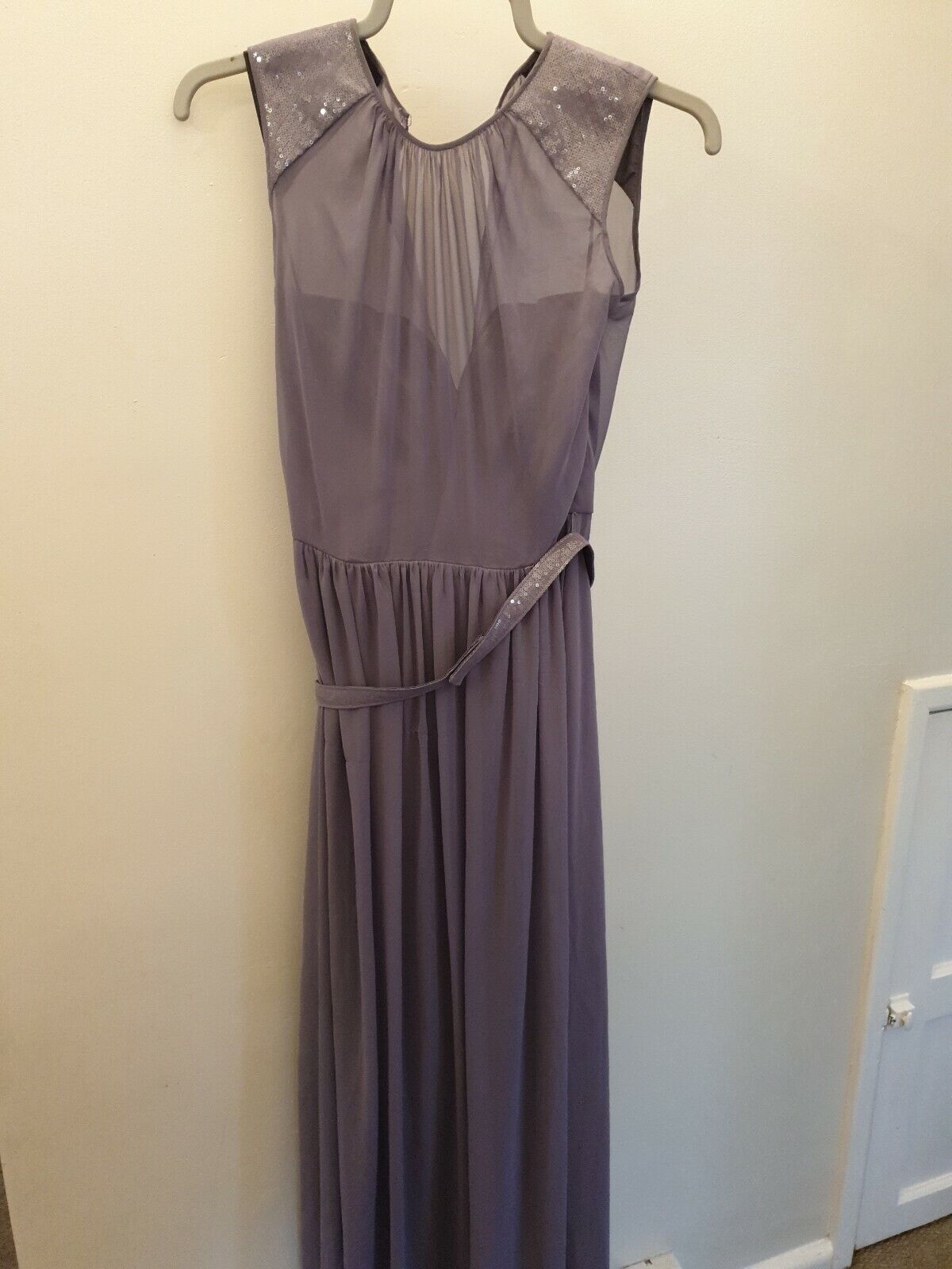 Dessy Collection Dress Purple Long Size10 Ref K10