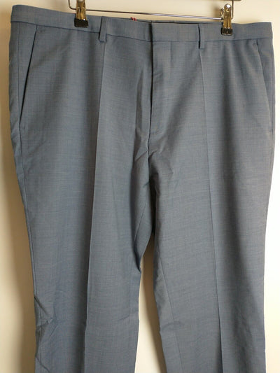 Hugo Boss Hesten 212X Blue Suit Trousers Size 38R