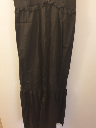 River Island Maxi Dress- Black. Uk6