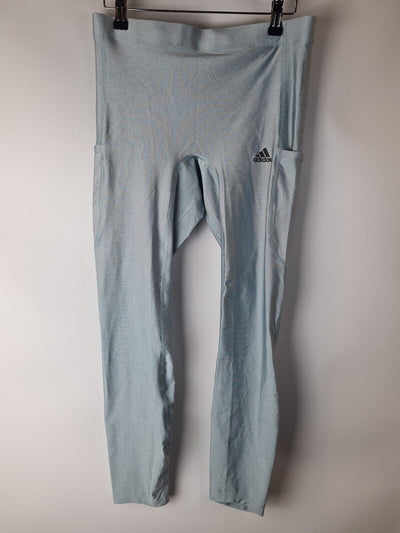 Adidas Fastimp Shine Leggings Womens Size Large **** V31