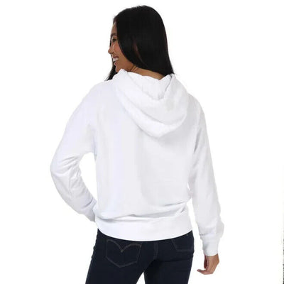 Levis Womens Graphic Standard Hoody-White.UK XS