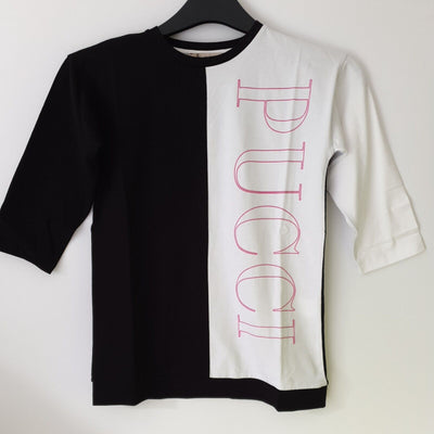 emilio pucci Tshirt Black/White size 6yrs****Ref V71