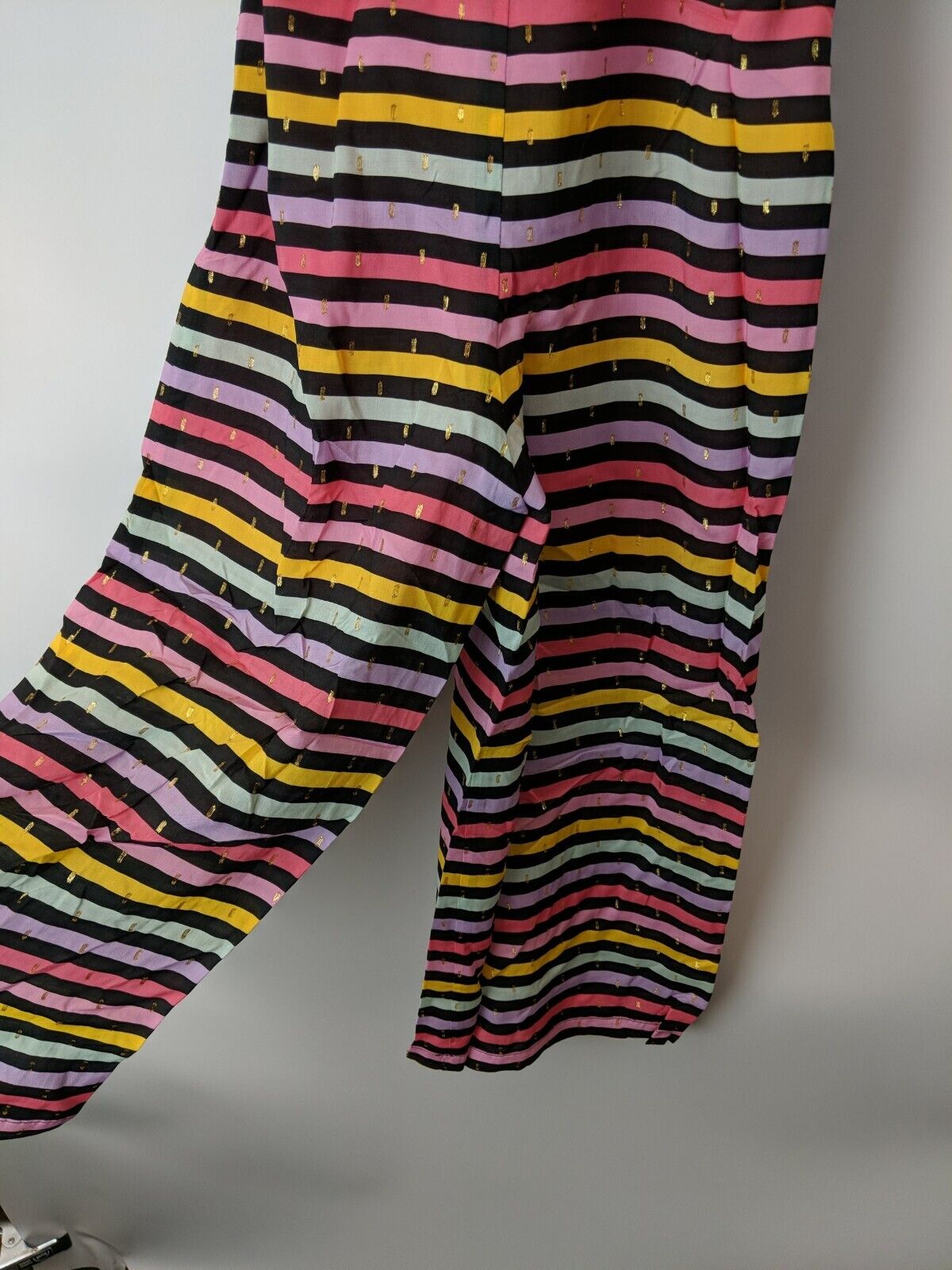 Sonia Rykiel Girl's Striped Jumpsuit Size 6 Years **** V213