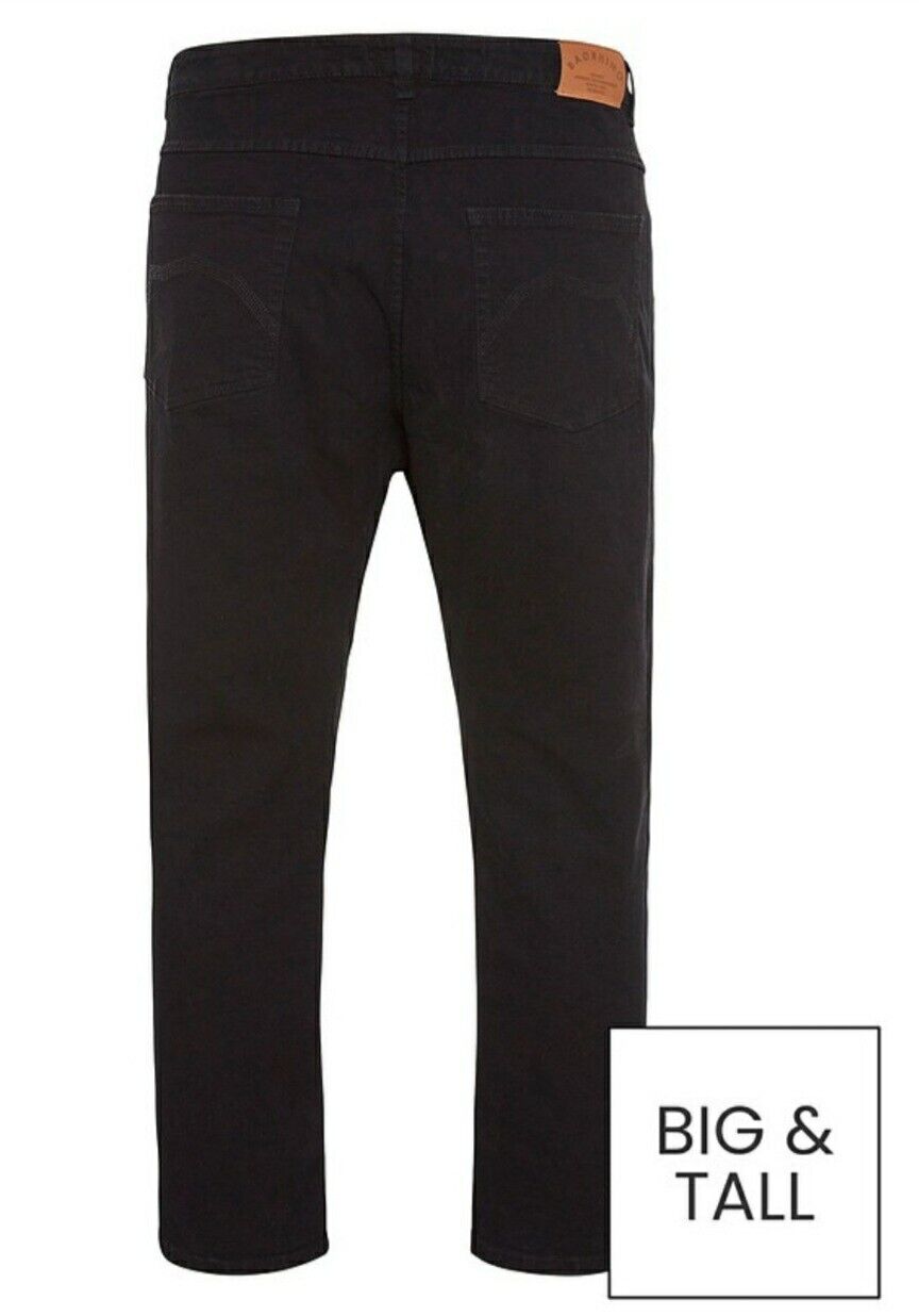 Badrhino Stretch Jeans Black 40x32****Ref V417