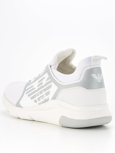 EA7 Emporio Armani Racer Reflex Runner Trainers - White. UK 8 VS1