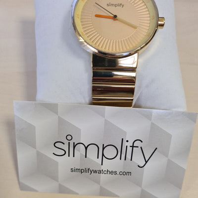 Simplify The 4600 Bracelet Watch Gold SIM 4603 Ref SC10