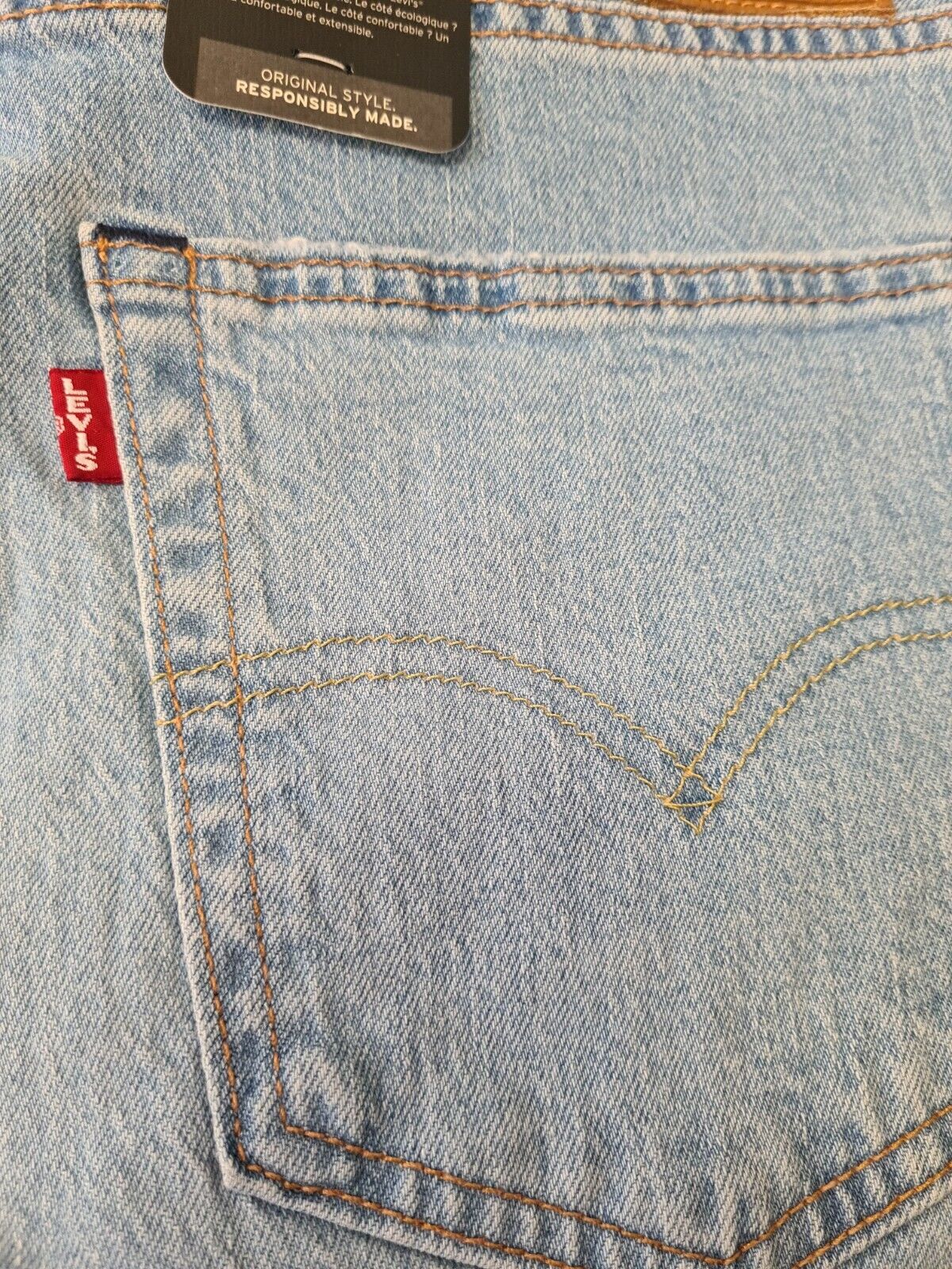 Levi's 512 Slim Taper Light Blue Jean's. W30 L34 **** Ref V166