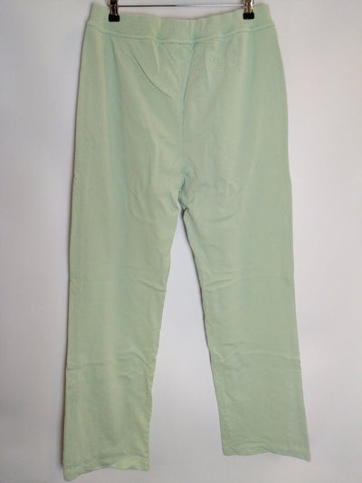 Hugo Boss C_Edenna Green Flared Trousers Women's Size Large **** V31