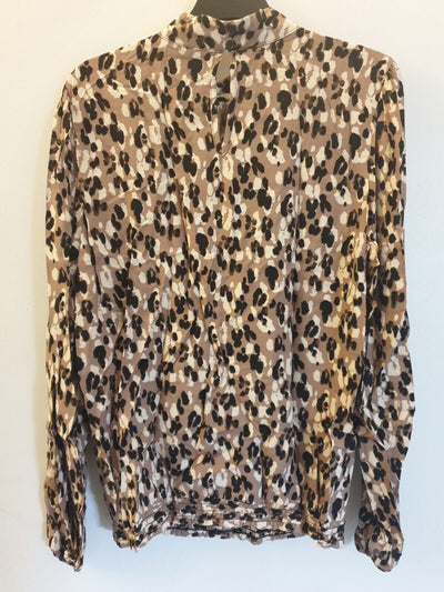 Animal Print Top Uk14****Ref V539