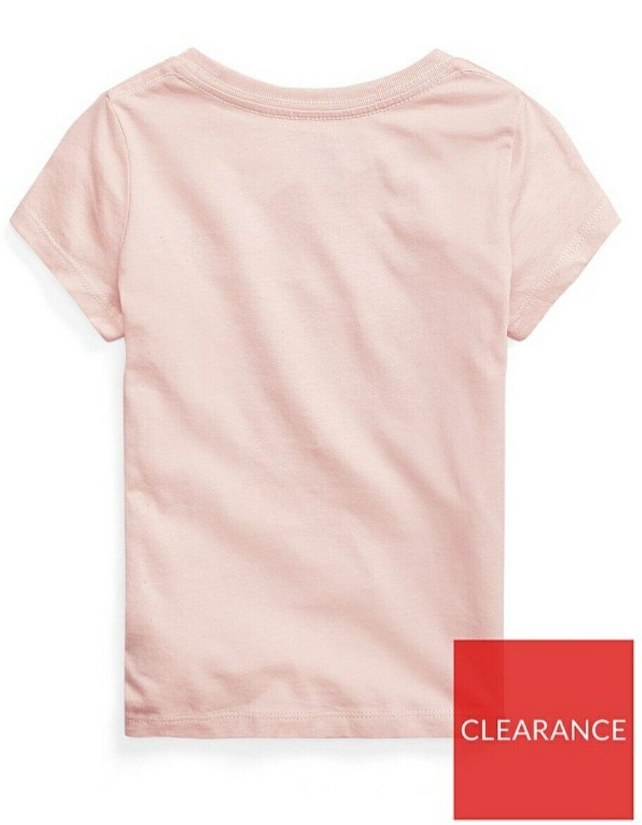 Ralph Lauren Core Pink Tshirt Size 3yrs****Ref V435