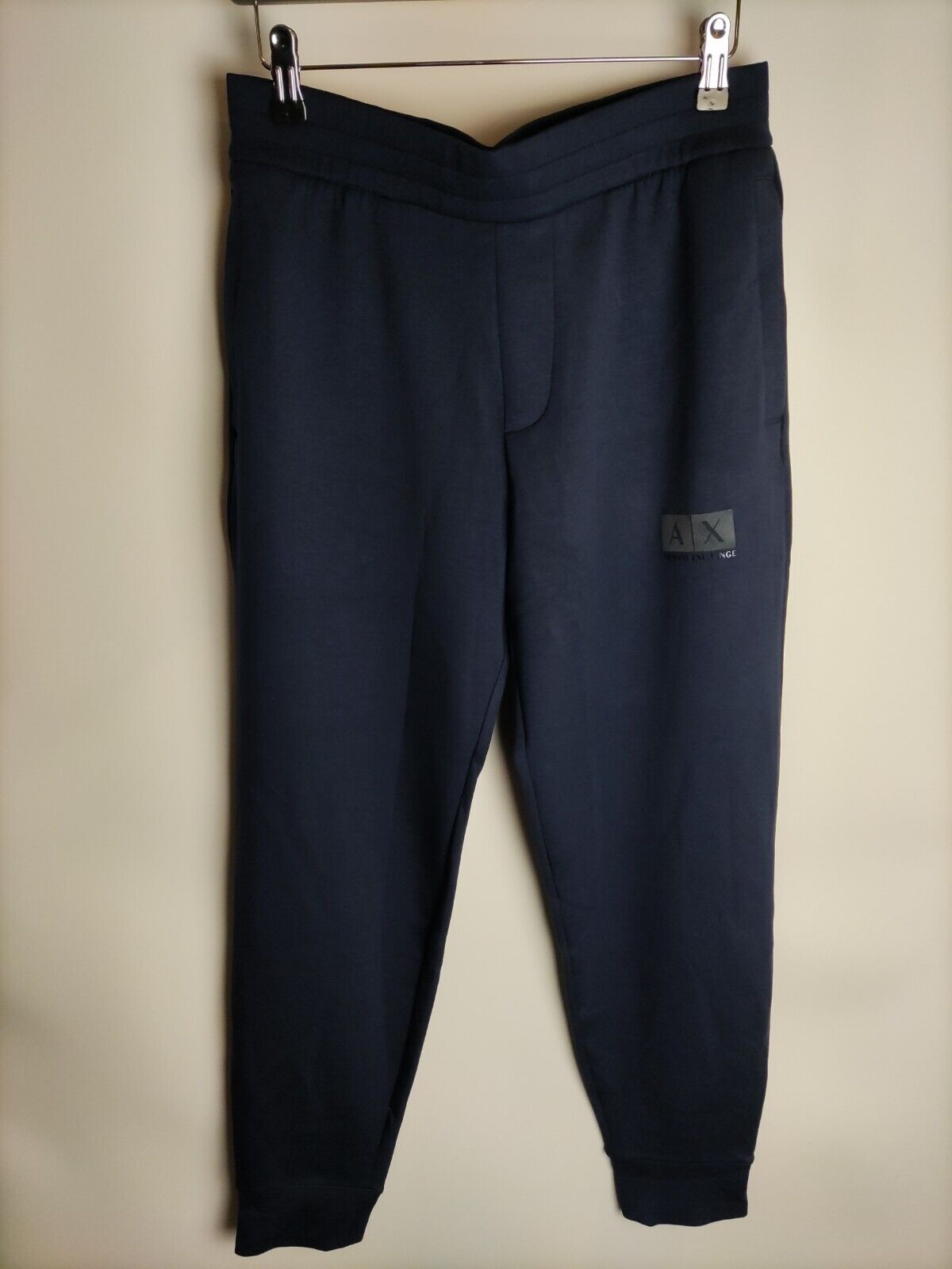 Armani Exchange Logo Jogging Bottoms. Navy. UK XSmall. ****V97