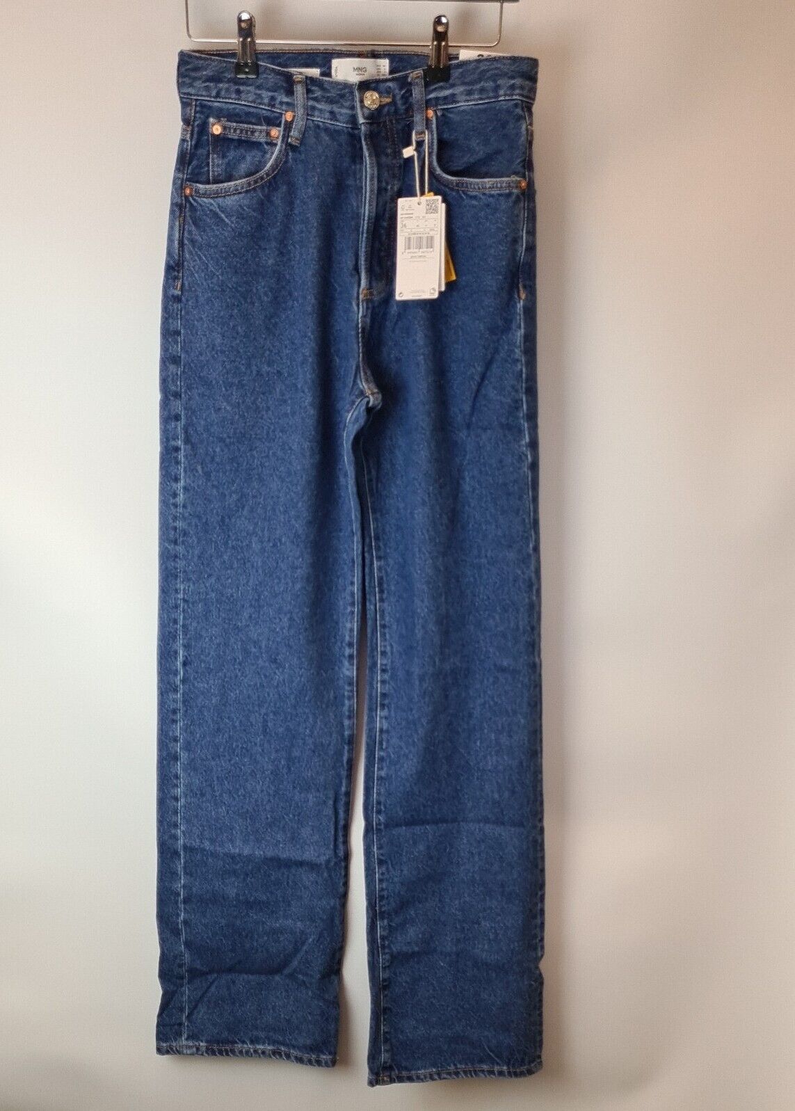 MNG Womens Wide Leg Jeans UK Size 8 BNWT ref****V24