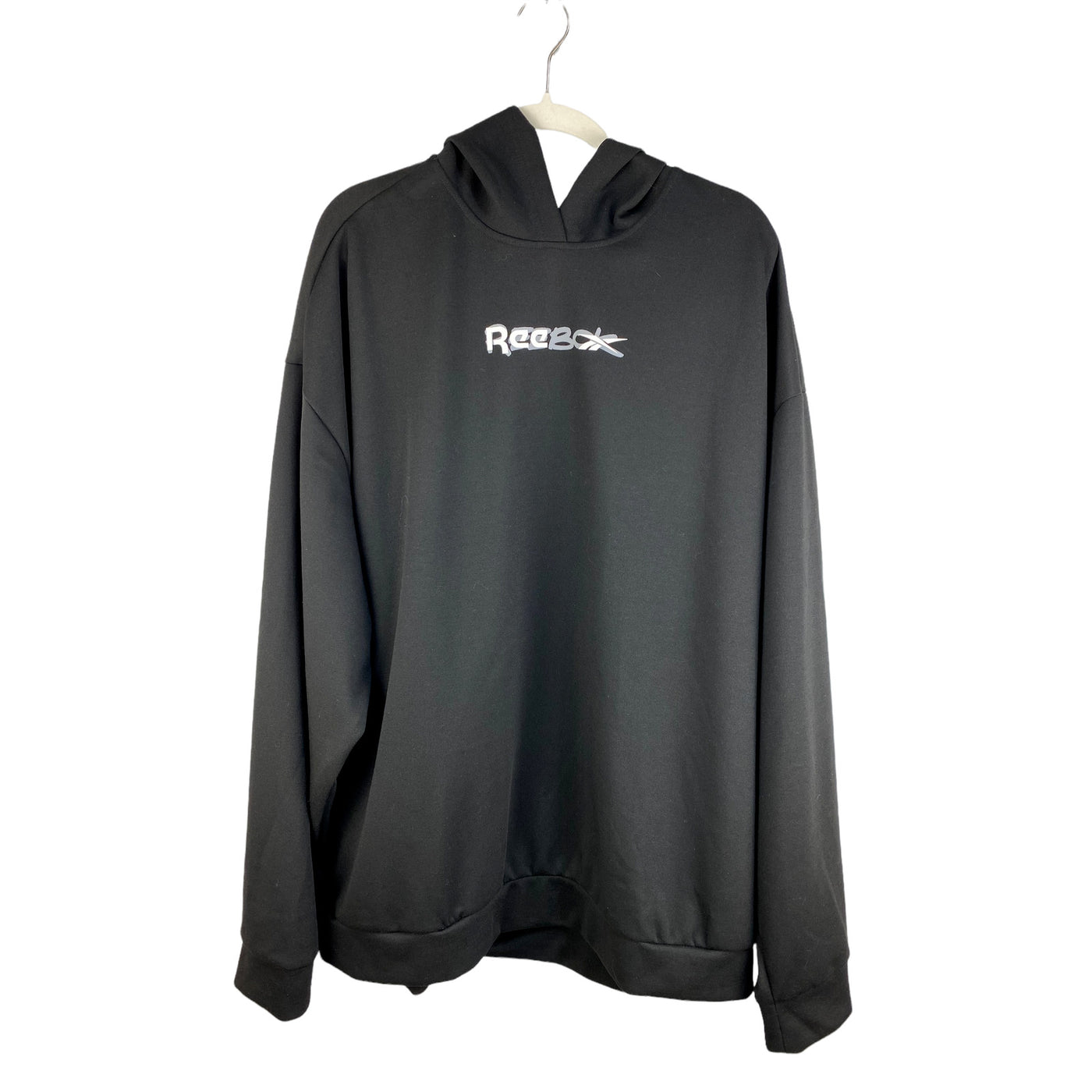 Reebok MYT OTH Black Hoodie with Grey Detail. UK Size XL