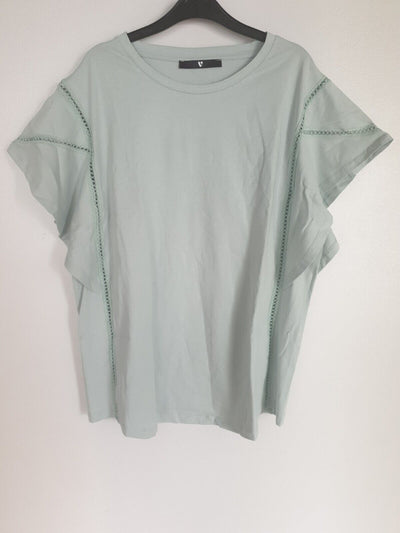 Womens Mint Green Tshirt Uk16****Ref V412