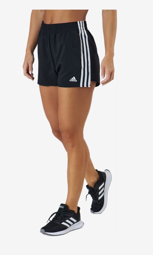 Adidas Training Pacer Three Stripe Woven Shorts. Black. UK M. ****V22