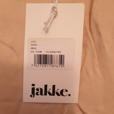 Jakki Harper Dress Colour Butter Uk10****Ref V68