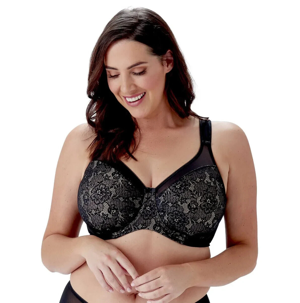 Berlei Beauty Everyday Underwired Minimizer Bra - Black **** Ref V562