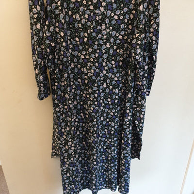 River Island Floral Dress Size 12 long-sleeve****Ref V77