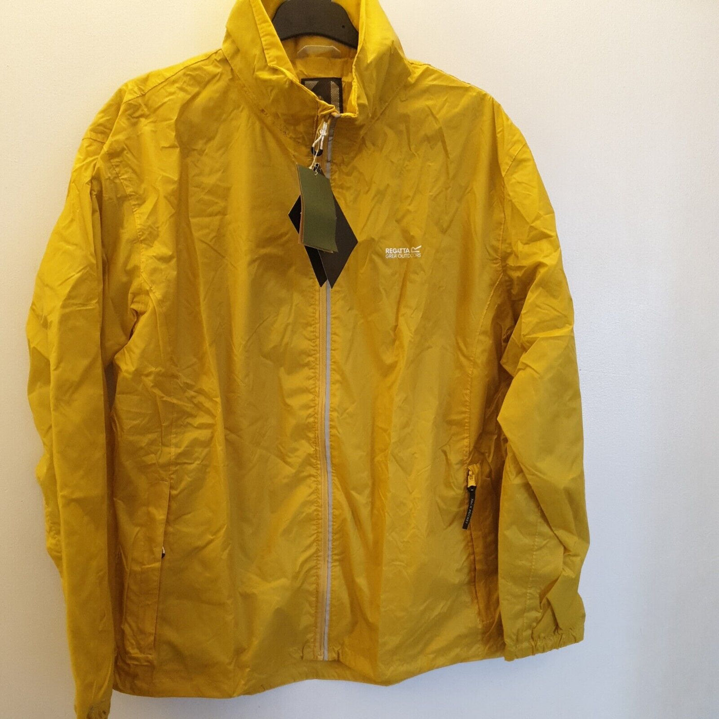 Regatta  Lyle Waterproof Shell Jacket Yellow 2XL****Ref V14