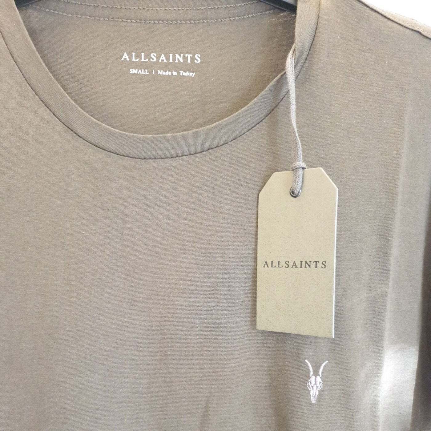 all saints Tshirt Gunmetal Grey Size S****Ref V275