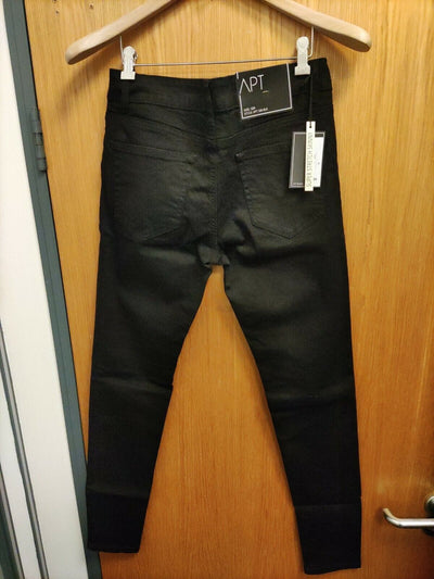 Apt Super Stretch Skinny Jeans. Black.  Size 32R. Ref HV16