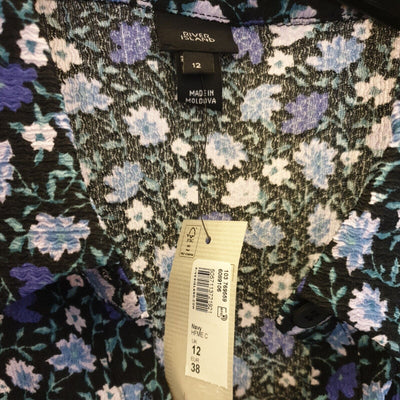 River Island Floral Dress Size 10 long-sleeve****Ref V264