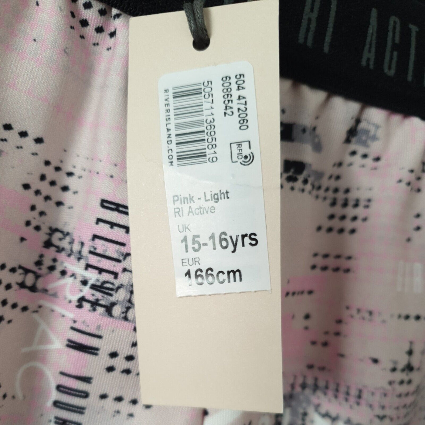 River Island Riactive Leggings Pink Uk15-16yrs****Ref V108