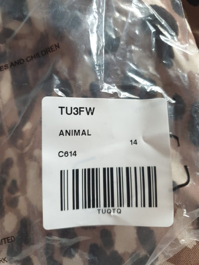 Animal Print Top UK 14 *** SW20