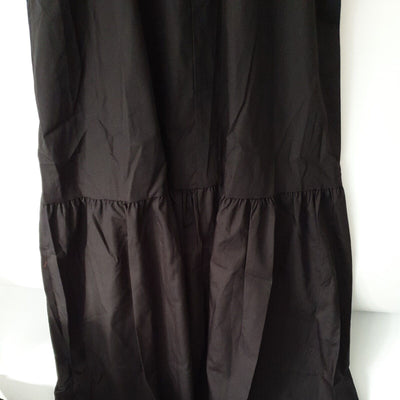 River Island Black Tiered Maxi Dress Uk 10 ****Ref V57