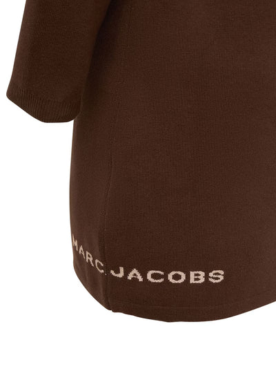 Marc Jacobs The 3/4 Tennis cotton blend dress. Brown. UK M/10. ****V76