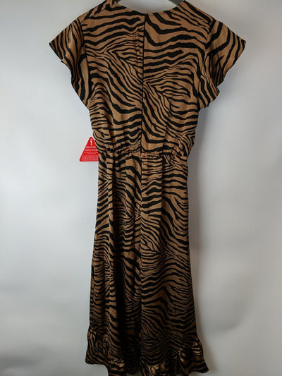 AX Paris Wrap Printed Midi Dress Size 6 **** V43