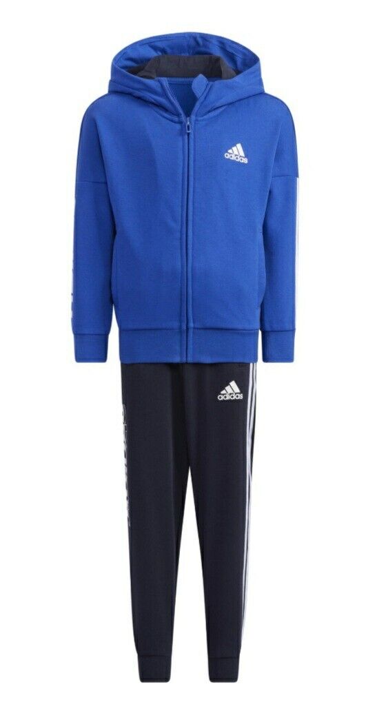 Adidas Boys Tracksuit UK 18-24M Blue/Navy ****Ref V535