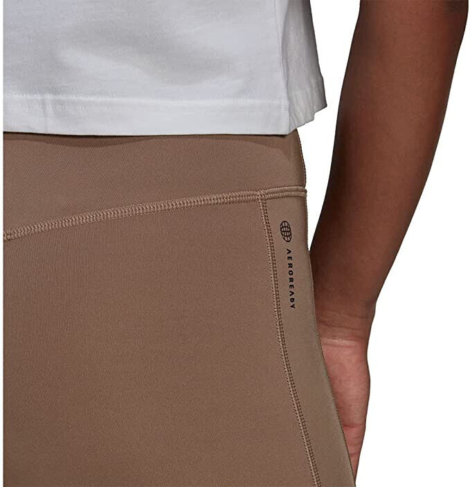 Adidas Women's Hyperglam Flared Trousers. Brown. UK M**** V188