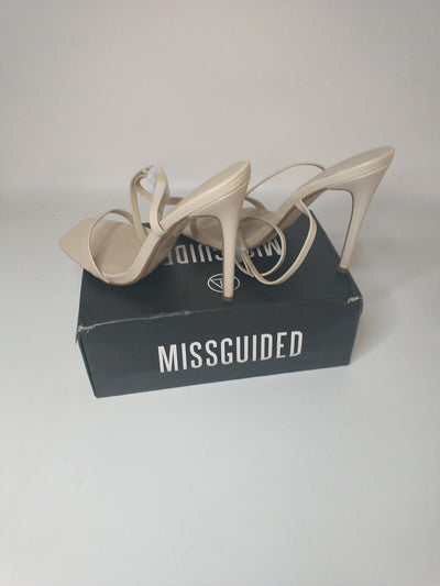 Missguided Heals - Nude. UK 8 **** Ref VS1