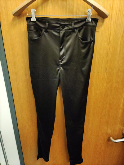 Monki Daniella Trousers. Black. UK Size 10. Ref A1