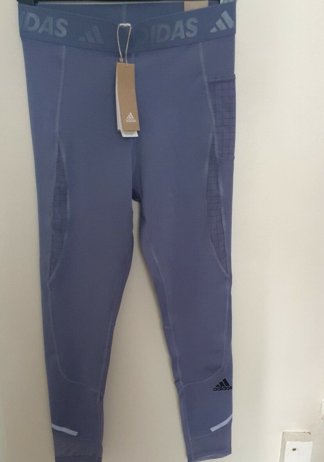 Adidas 7/8 Length High Rise Leggings Purple Size Small ****Ref V164