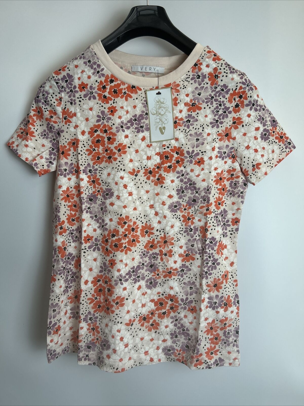 Womens Floral Top. UK 24 **** Ref V273