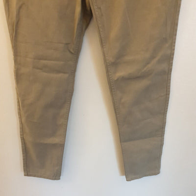 New Look Dark Khaki Tapered Fit Chino Trousers Size 30Long****Ref V362