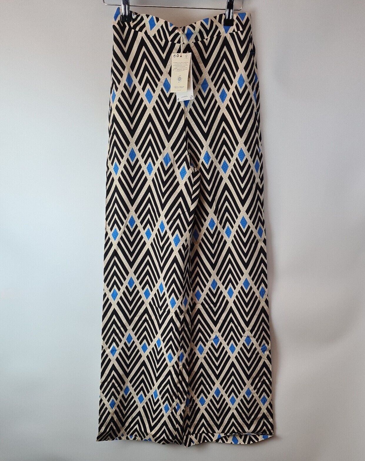 MNG Womens Pantalon Rombo Multi Size UK S BNWT **** V24