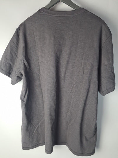 All Saints Dexter Cotton Grey T-Shirt Mens Size XSmall **** V86